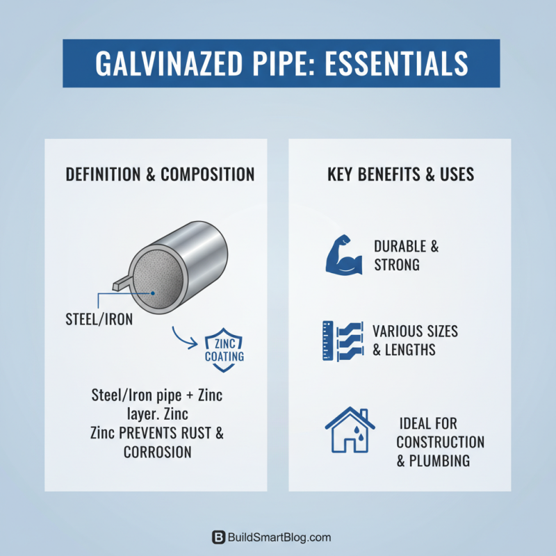 What is Galvanized Pipe and Why is it Important?