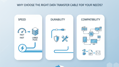 Why Choose the Right Data Transfer Cable for Your Needs?