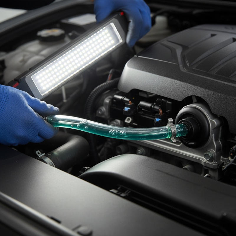 How to Detect Air Bubbles in Coolant Lines Efficiently?
