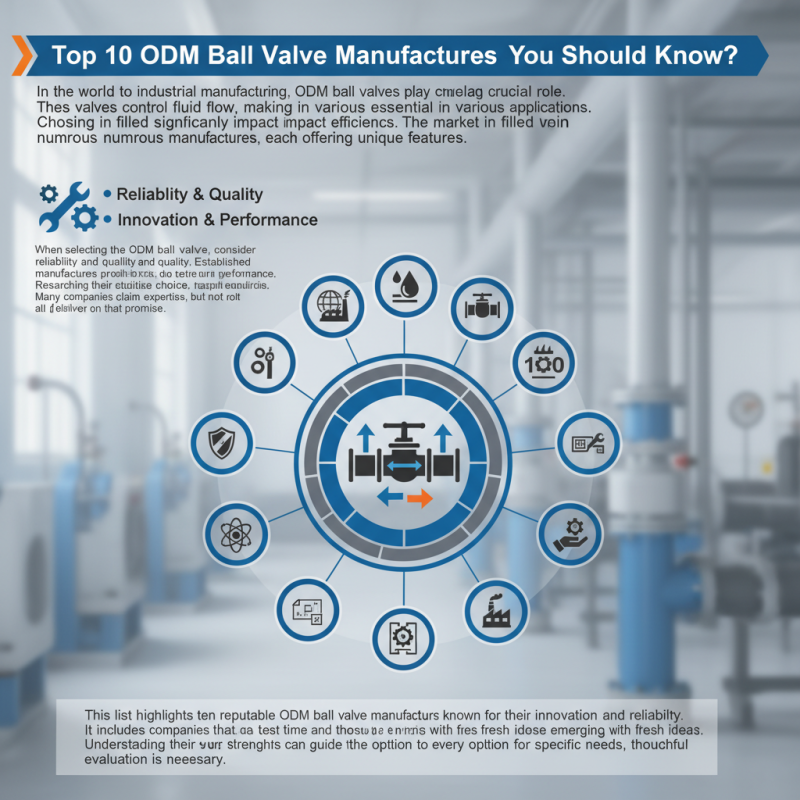 Top 10 ODM Ball Valve Manufacturers You Should Know?