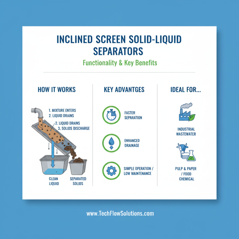 How to Choose the Best Inclined Screen Solid Liquid Separator?