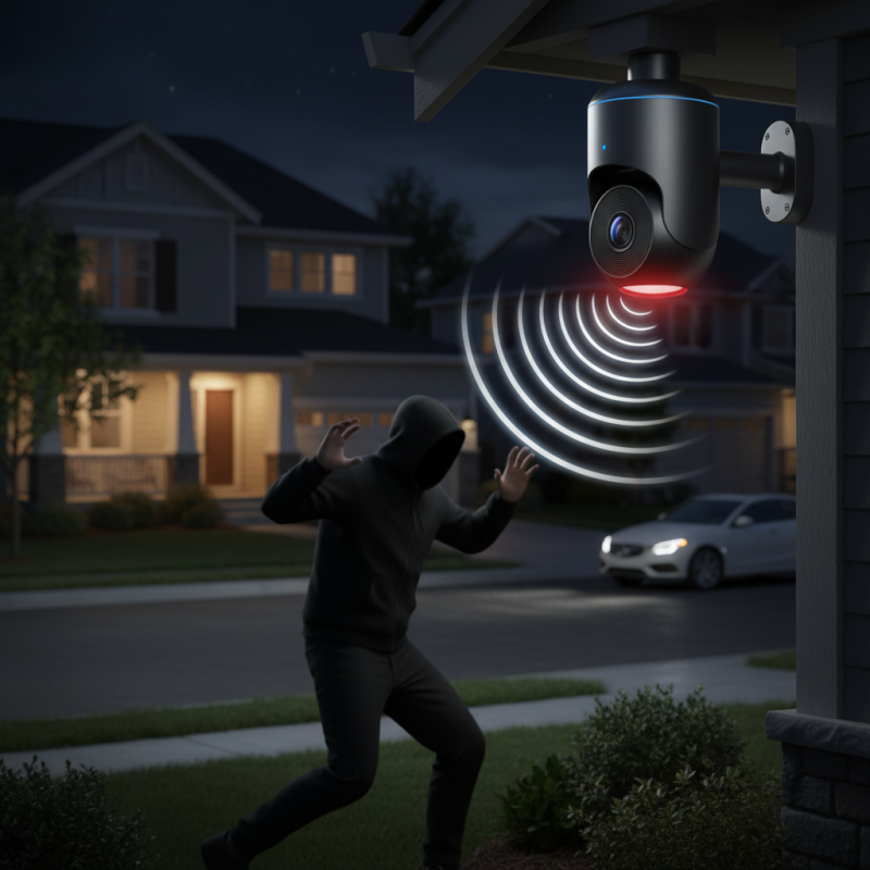 Why Should You Use a Siren on Your Outdoor Security Camera?