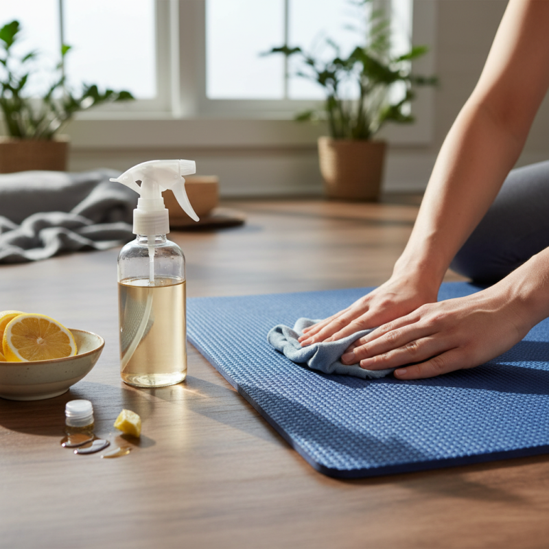 How to Clean Yoga Mats Without Ruining Grip Tips and Tricks?