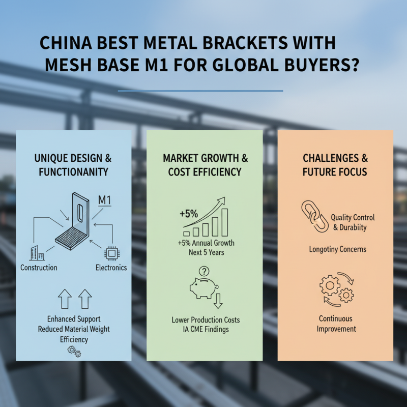 China Best Metal Brackets with Mesh Base M1 for Global Buyers?