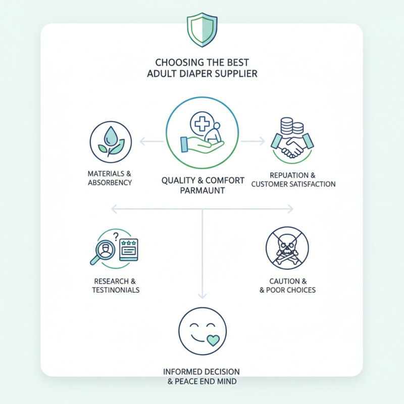How to Choose the Best Adult Diaper Supplier for Your Needs?
