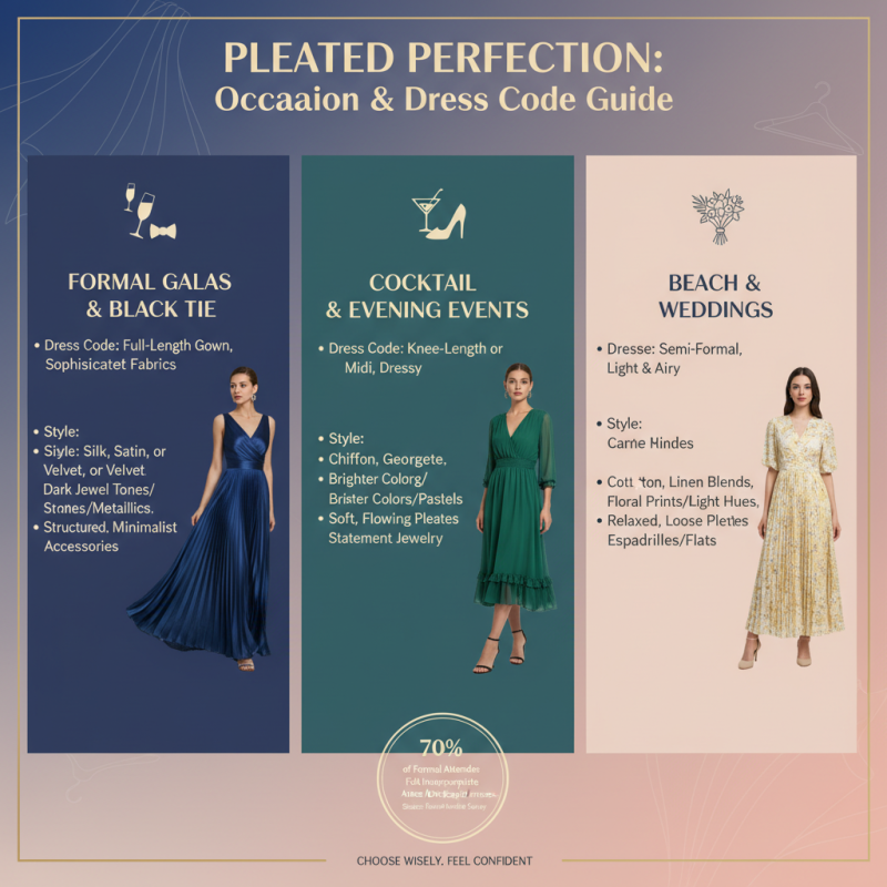 How to Choose the Perfect Pleated Floor Length Dress?