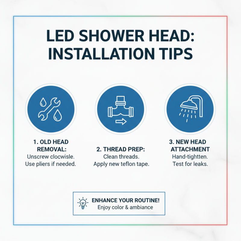 Led Shower Head Tips for a Luxurious Shower Experience?