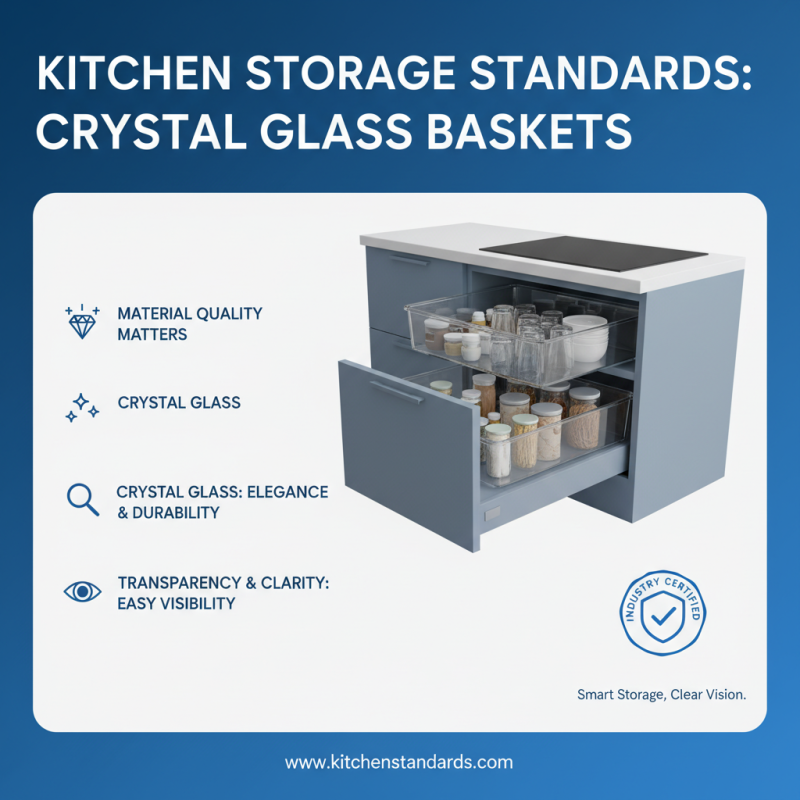 What is a High Quality Kitchen Crystal Glass Pull Out Basket?