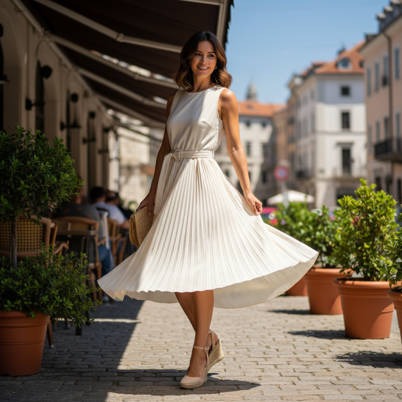 How to Choose the Perfect Pleated Midi Dress for Any Occasion?