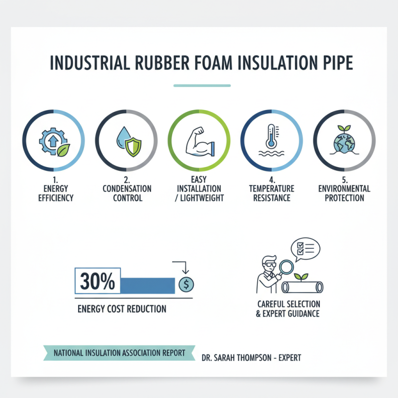 Top 5 Benefits of Industrial Rubber Foam Insulation Pipe?