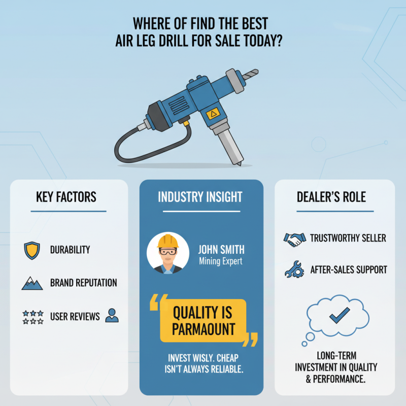 Where to Find the Best Air Leg Drill For Sale Today?