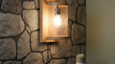 How to Choose the Best Wood Glass Wall Lamp for Your Home?