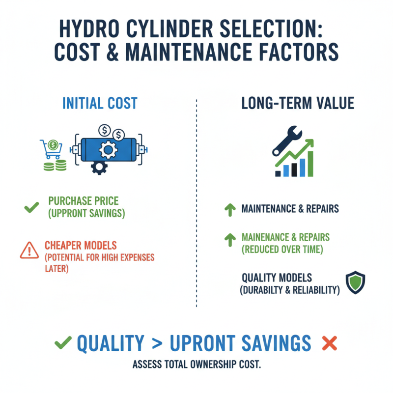 How to Choose the Right Hydro Cylinder for Your Needs?