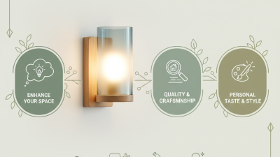 2026 How to Choose the Perfect Wood Glass Wall Lamp?