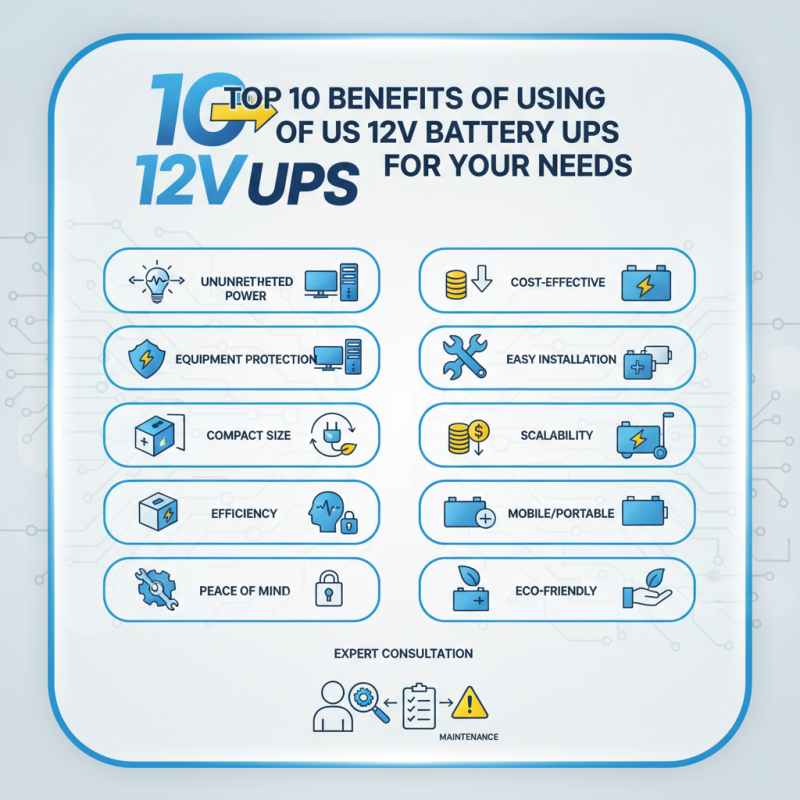Top 10 Benefits of Using 12v Battery UPS for Your Needs