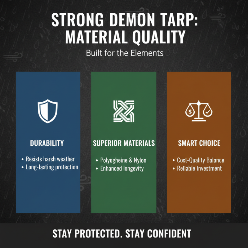 Why Choose Strong Demon Tarp for Your Outdoor Needs?