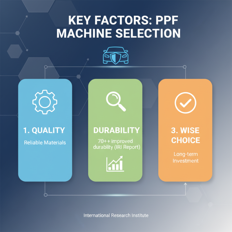 Best PPF Machine for Global Buyers Guide to Quality Options?
