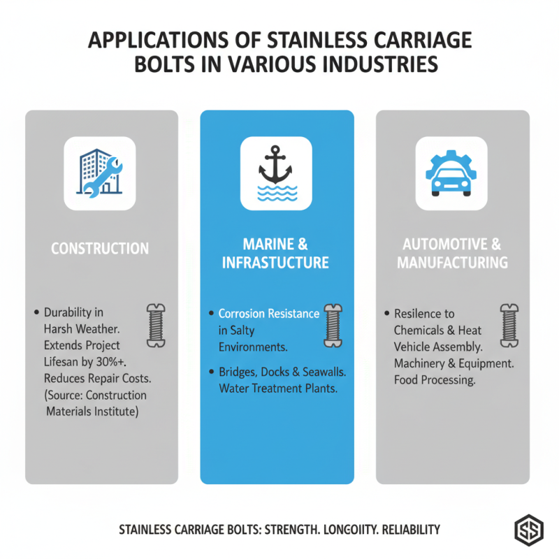 Why Choose Stainless Carriage Bolts for Your Projects?