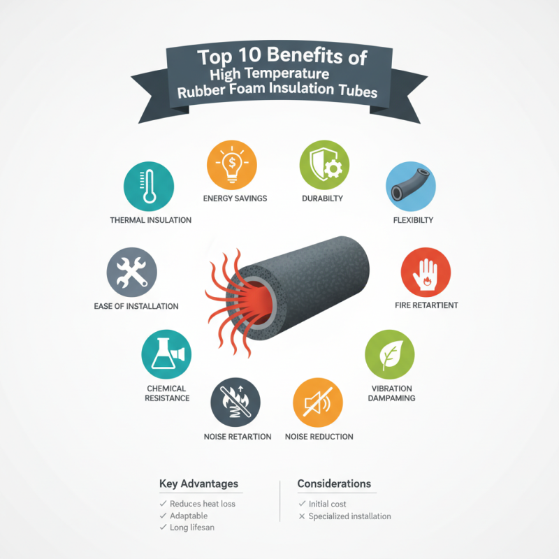 Top 10 Benefits of High Temperature Rubber Foam Insulation Tube?