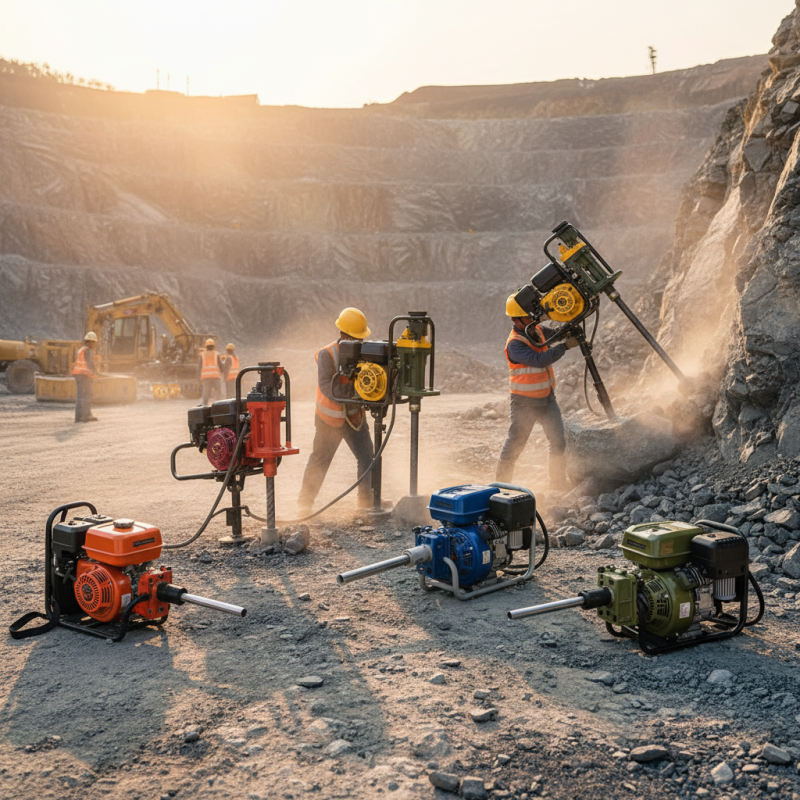 Top 5 Gasoline Rock Drilling Machines Buyers Need to Know?