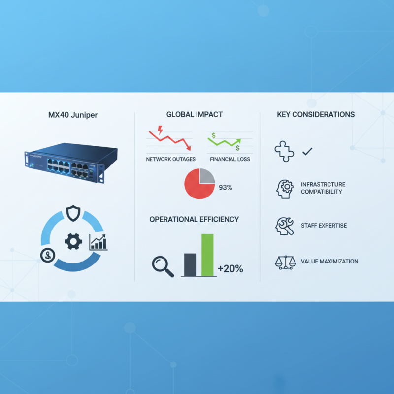 Mx40 Juniper Best Features and Benefits for Global Buyers?