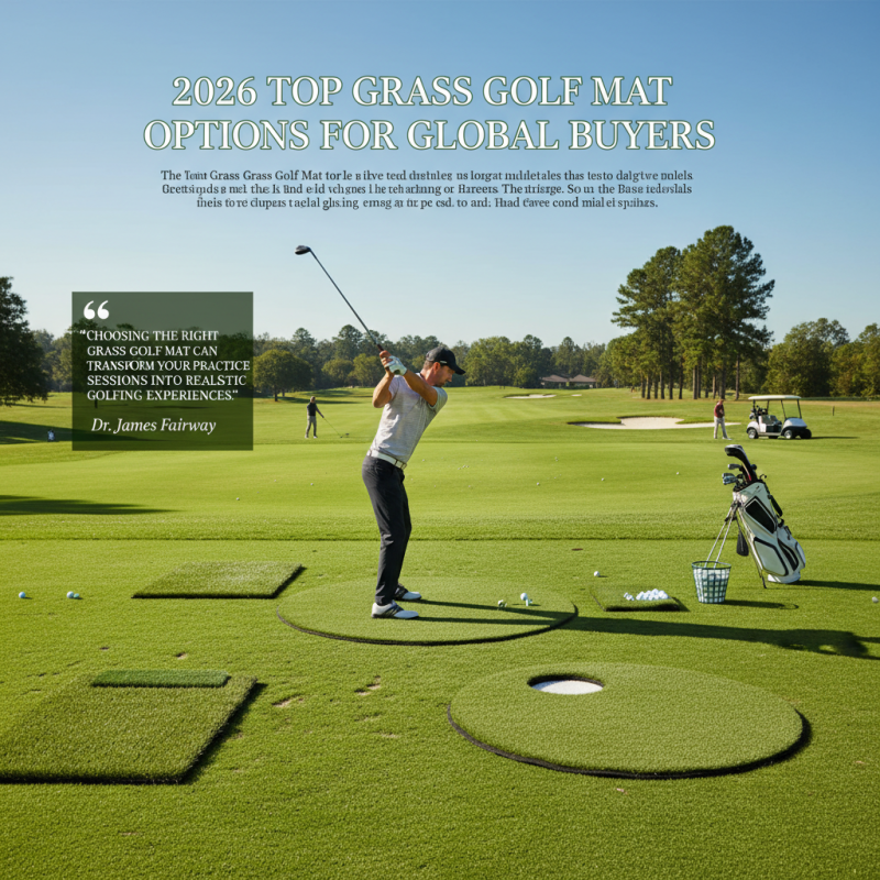 2026 Top Grass Golf Mat Options for Global Buyers?