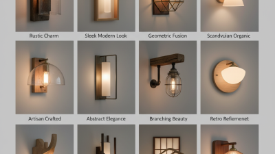 Top 10 Wood Glass Wall Lamp Designs for Your Home Decor?