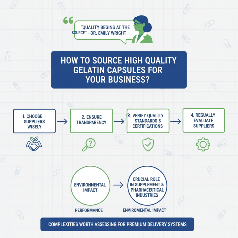 How to Source High Quality Gelatin Capsules for Your Business?