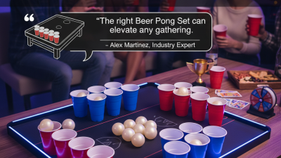 2026 Top Beer Pong Sets for Ultimate Game Nights and Parties?