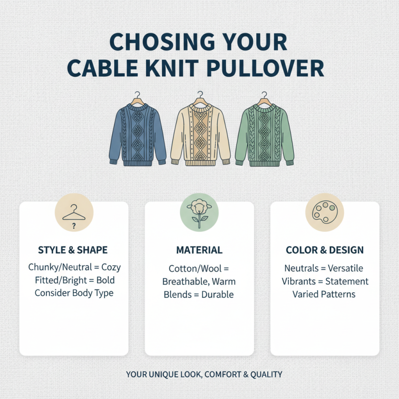 2026 How to Style Cable Knit Pullover Sweater for Any Occasion?
