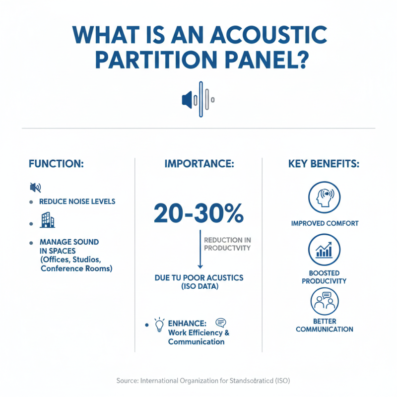 What is an Acoustic Partition Panel and How Does It Work?