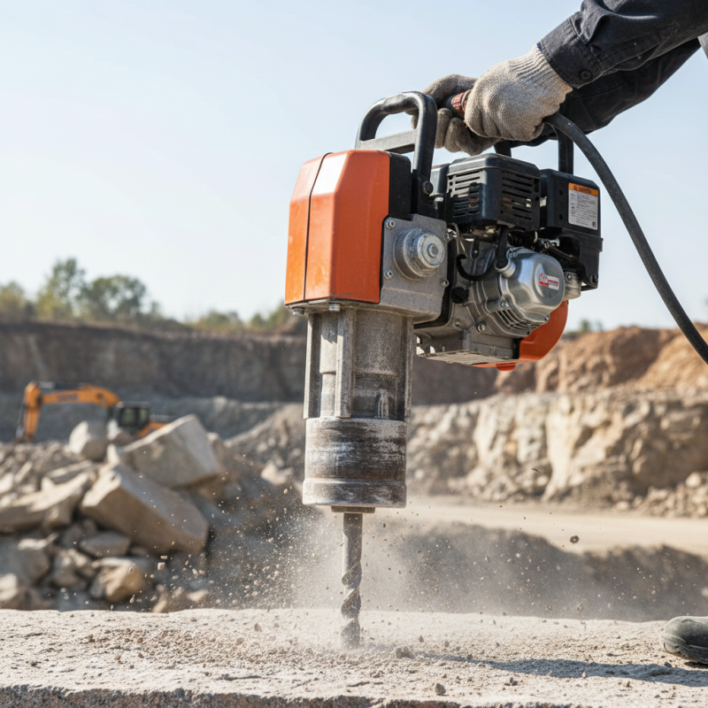 How to Choose the Best Gasoline Rock Drilling Machine?