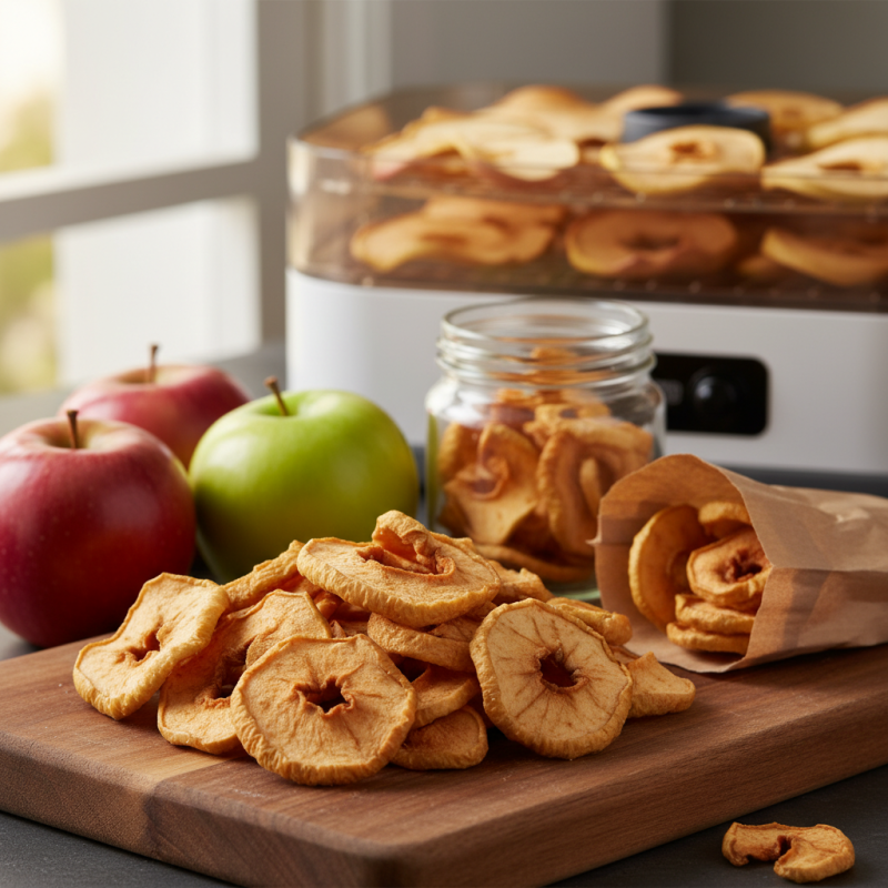 Top Benefits of Chewy Dried Apples from a Dehydrator?