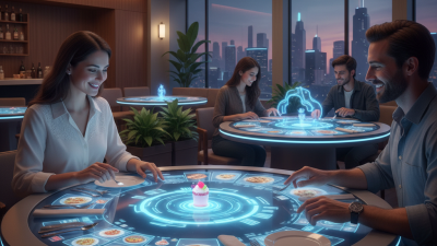 China Best Touch Screen Table Technology for Modern Dining Experiences?