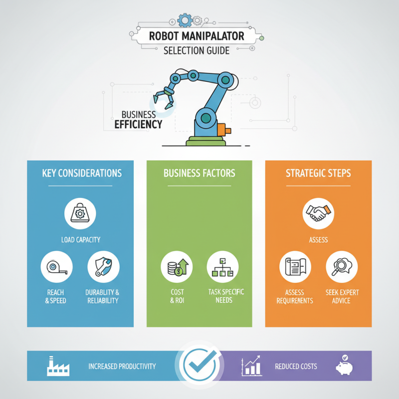 How to Choose the Best Manipulator In Robot for Your Business?