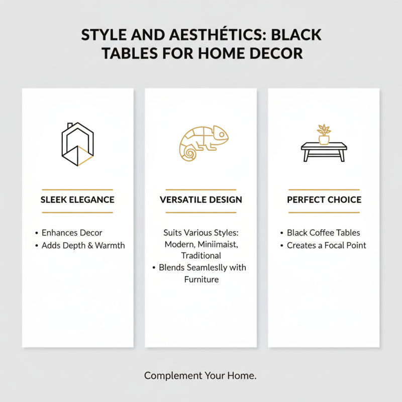 10 Essential Tips for Choosing the Perfect Coffee Table Black for Your Home?