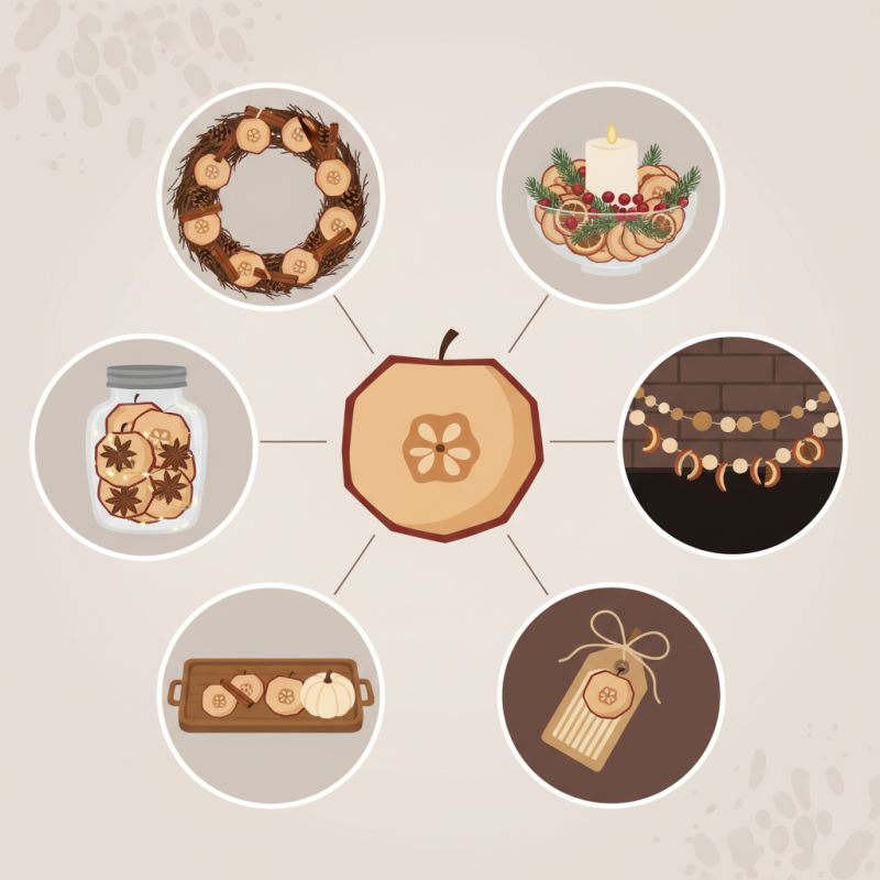 How to Use Dried Apple Slices for Creative Decoration Ideas?
