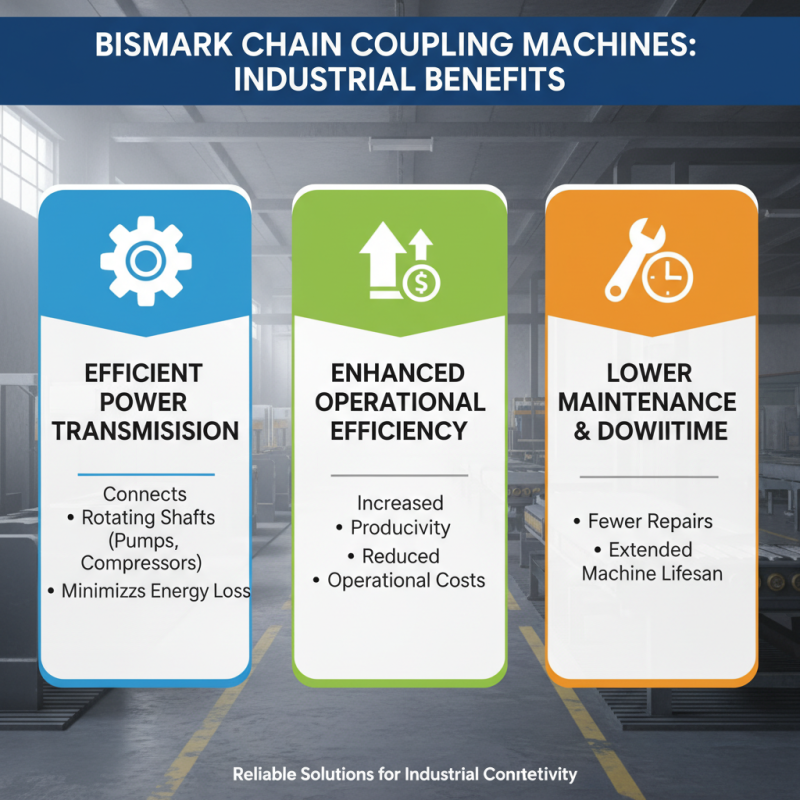 China Top Bismark Chain Coupling Machine Benefits and Applications?