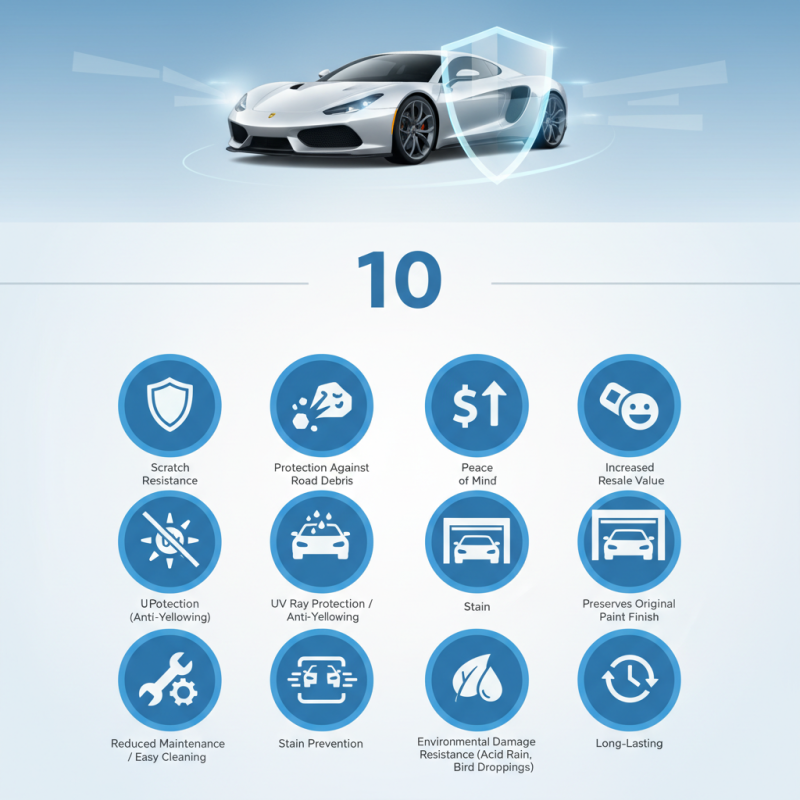 Top 10 Benefits of Paint Protection Film for Your Vehicle