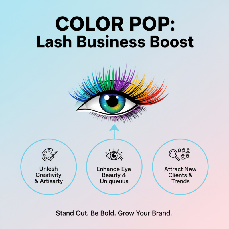 Discover the Benefits of Colored Lash Extensions for Your Business?