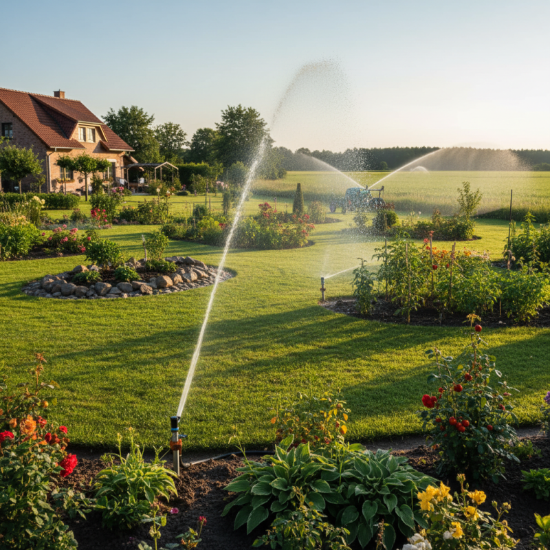 Top 10 Benefits of Using Rotating Sprinkler Systems?