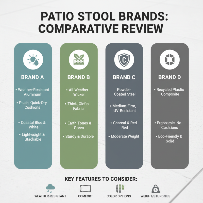 2026 Best Patio Stools for Ultimate Outdoor Comfort and Style?