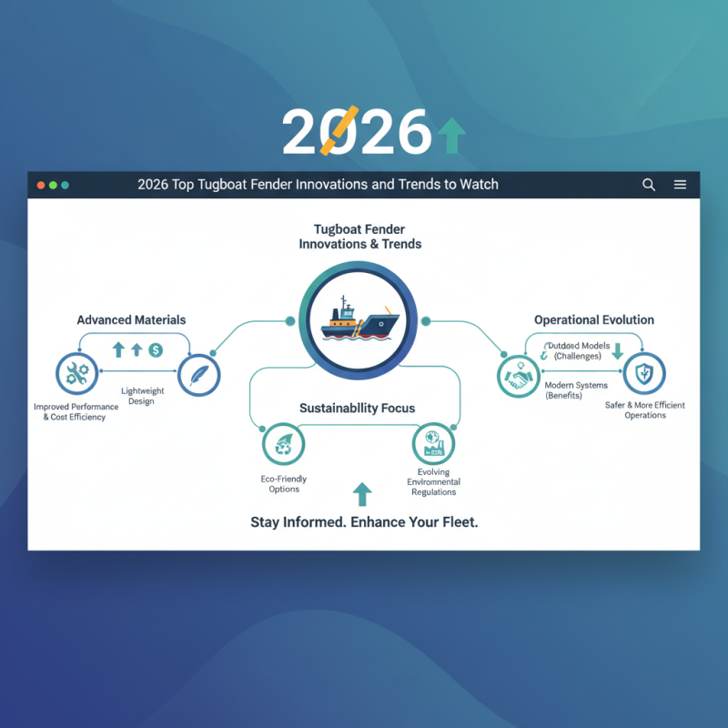 2026 Top Tugboat Fender Innovations and Trends to Watch?