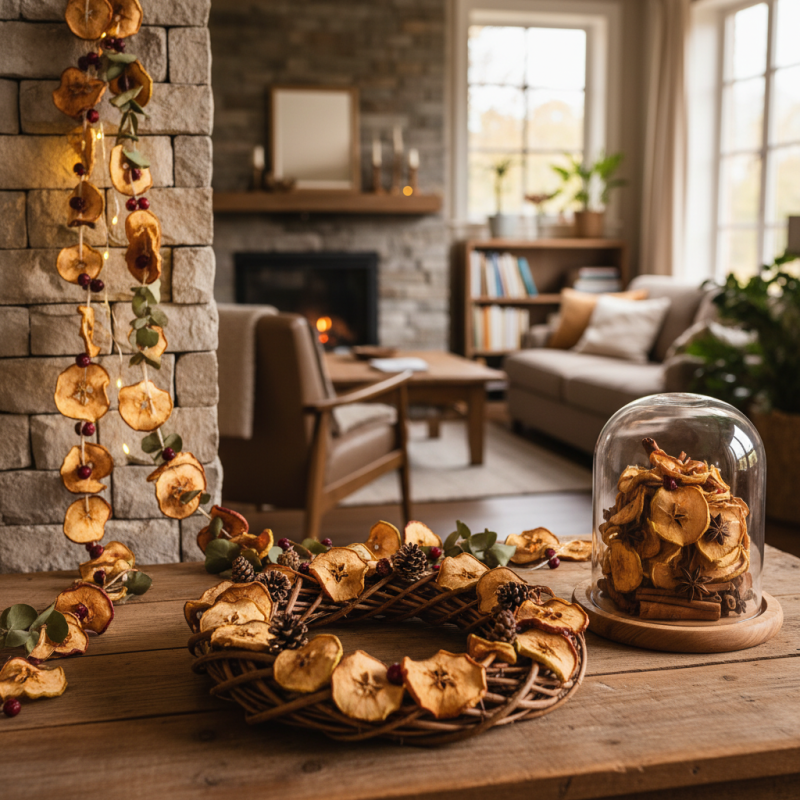 How to Use Dried Apple Slices for Stunning Home Decor?