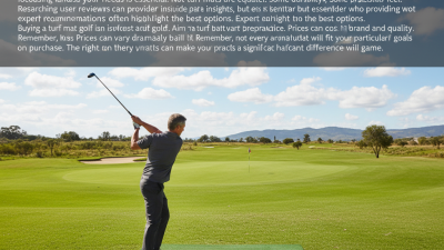 Buy the Best Turf Mat for Golf Practice Worldwide?