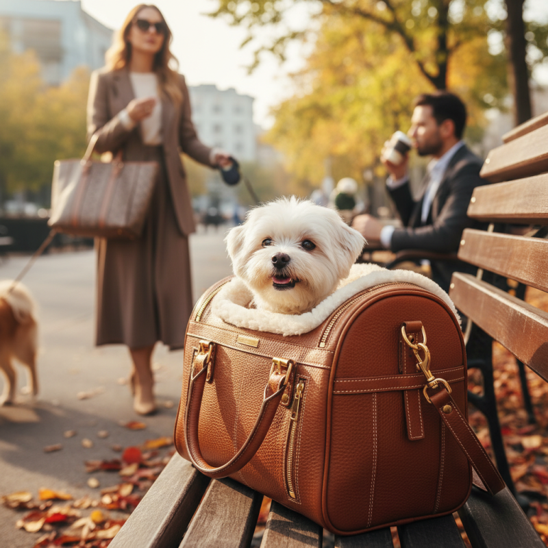 2026 Best Ackmie Custom Leather Pet Bag for Stylish Pets?
