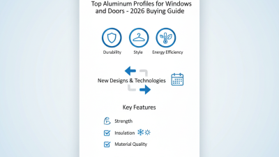 2026 Top Aluminum Profiles for Windows and Doors Buying Guide?