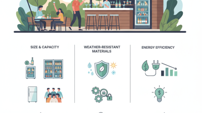 How to Choose the Best Outdoor Bar Fridge for Your Needs?