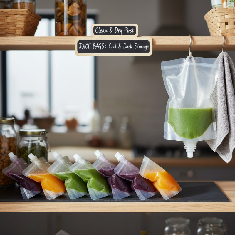 10 Best Juice Bags for Fresh and Convenient Beverage Storage?
