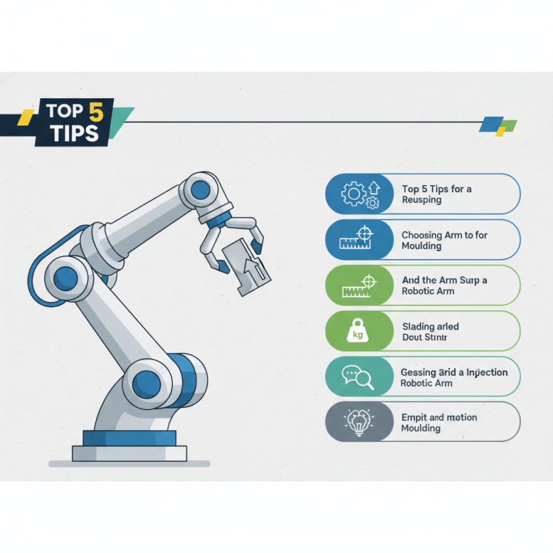 Top 5 Tips for Choosing a Robotic Arm for Injection Moulding?